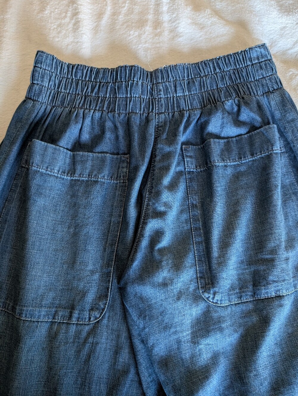 Free People Wide Leg Pull On Pants - Picture 5 of 8